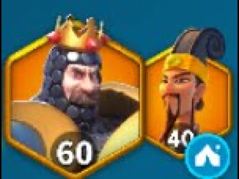 Richard & Zhuge Liang Barbing During KvK. [Rise of Kingdoms]