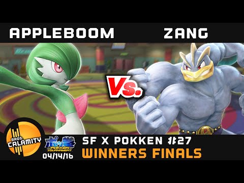 SFxPokken #27 | The Apple Boom (Gardevior) vs Zang (Machamp) - Winners Finals - Pokken