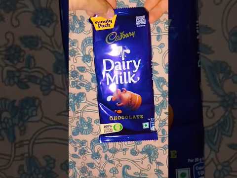 Dairy milk chocolate 🍫 family pack 😋 #shorts #ashortaday #dairymilk #chocolate #chocolates