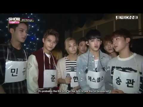 [ENG] 151024 SEVENTEEN Show Champion Backstage