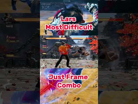 Tekken 8 Lars Just Frame Combo  #tekken8 #tekken8season2 #tekken8lars