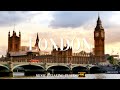 London England 4K - Beautiful relaxing music, calm music, study, work - 4K Video UltraHD