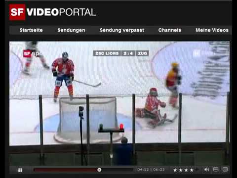 ZSC Lions - EV Zug (Hallenstadion 11.03.2010 ).flv