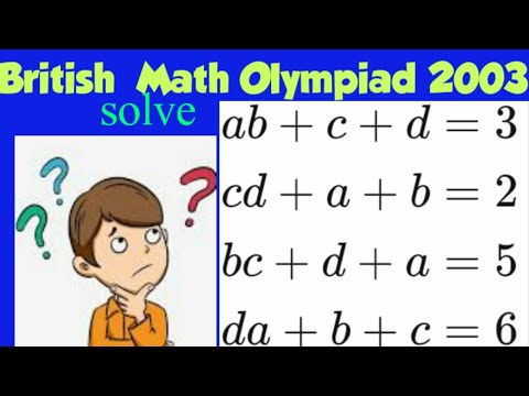 British Math Olympiad 2003|#algebra