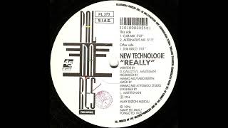 NEW TECHNOLOGIE  -  REALLY (ALTERNATIVE MIX)
