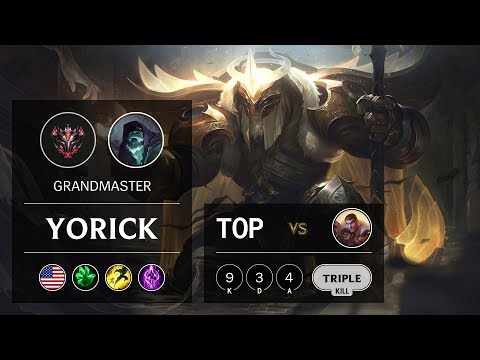 Yorick Top vs Jayce - NA Grandmaster Patch 9.13