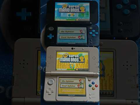 New Super Mario Bros 2 - Nintendo New 3DS vs New 2DS XL speed comparison