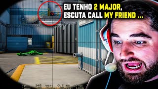 FALLEN JOGA 100% PROFISSIONAL CONTRA LEVEL 10 DA FACEIT!