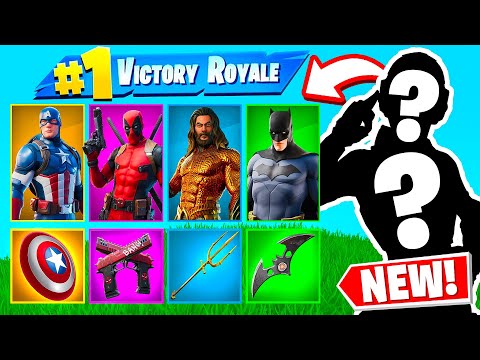 LA RANDOM SUPERHERO SKIN CHALLENGE! - CHALLENGE