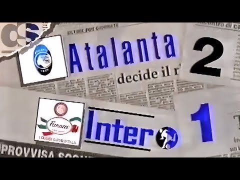 Atalanta-Inter 2:1, 1993/94 - Domenica Sportiva 