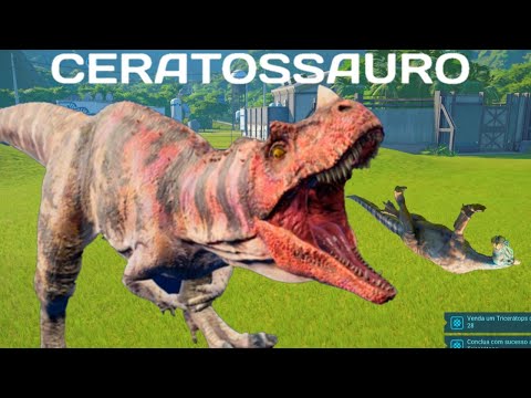 Jurassic World Evolution - Novo Dinossauro Ceratossauro Carnívoro  #02 - PT-BR Português Brasil