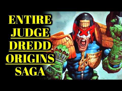 Entire Judge Dredd Origins Comic Book Explored - Judge Dredd Year One