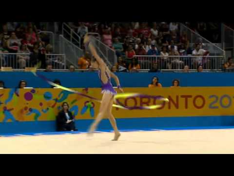 Jasmine Kerber - Pan American Games 2015 - Ribbon AA