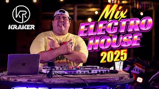 Download lagu DJ KRAKER - MIX ELECTRO HOUSE 2025 (Feel So Close, Booyah, Chúpense la Plata, Infinity, Rave, EDM) mp3