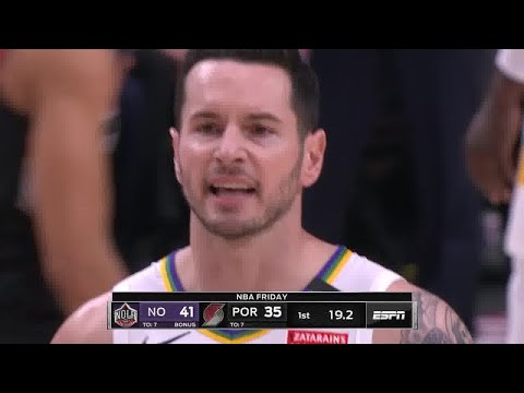 JJ Redick Full Play vs Portland Trail Blazers | 02/21/20 | Smart Highlights