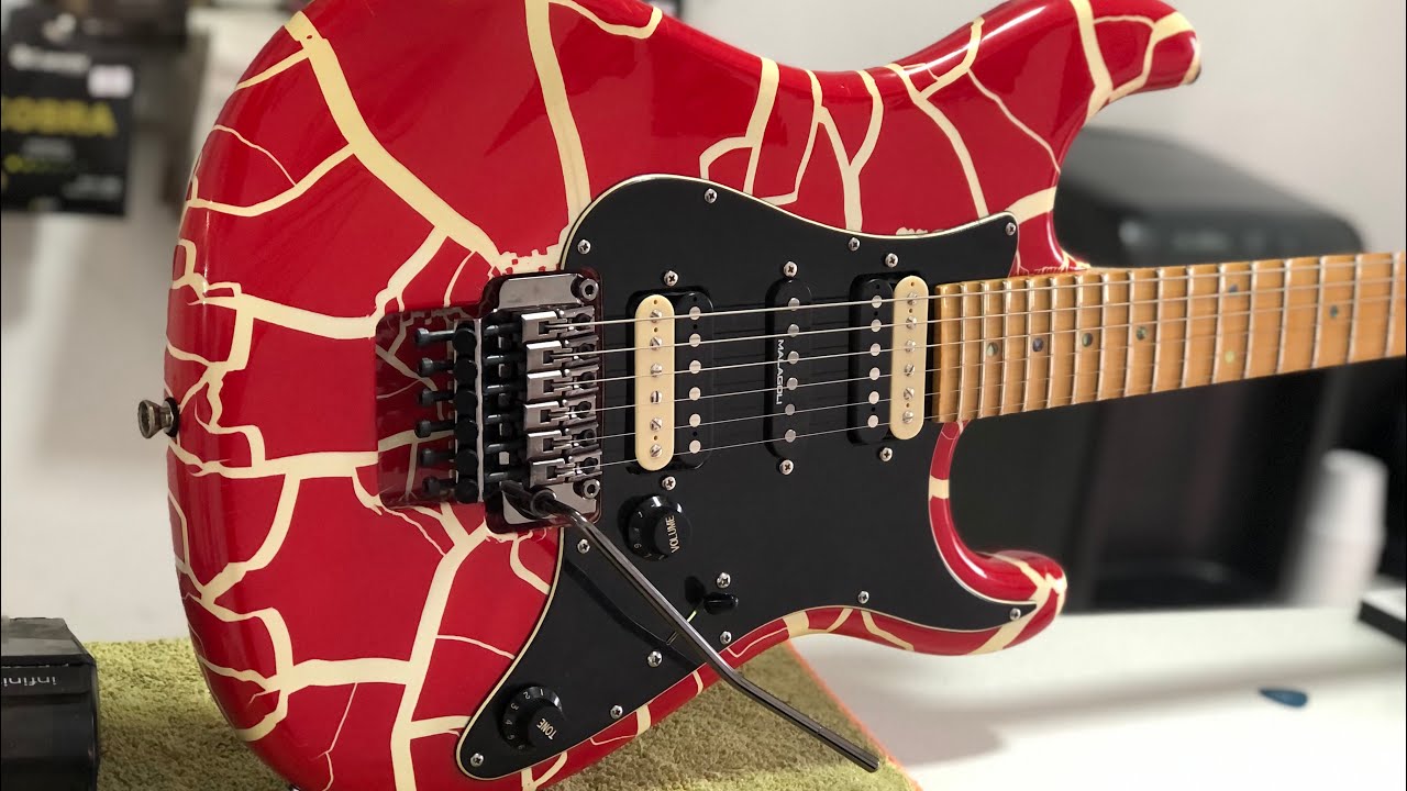 Instalação de ponte Floyd Rose Gotoh. Customização em guitarra Tagima JA