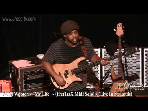 James Ross @ Victor Wooten - "My Life / FretTraX Midi Solo" - www.Jross-tv.com (St. Louis)