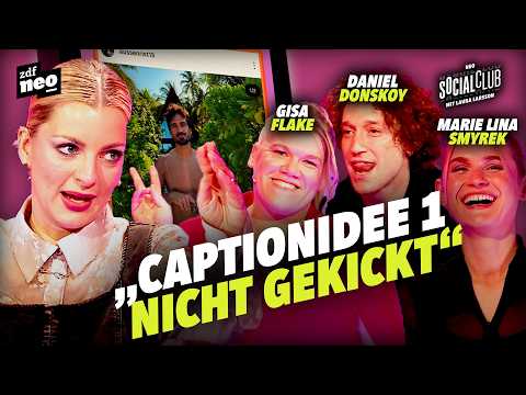 Video Thumbnail: Laura Larsson fragt: Was stand wohl in der Caption? | Neo Social Club