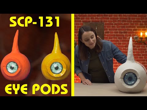 Making SCP-131 | Eye Pods (SCP Orientation Crafts)