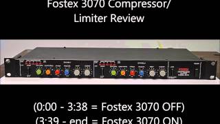 Fostex 3070 Compressor/Limiter - What To Know & Where To Buy
