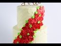 Easiest Ever Floral Spray Cake Tutorial- Rosie's Dessert Spot Easiest Ever Floral Spray Cake Tutorial- Rosie's Dessert Spot