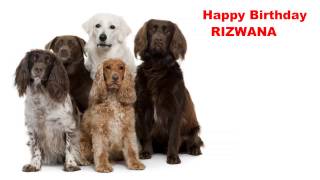 Rizwana  Dogs Perros - Happy Birthday