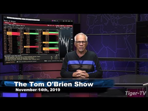 November 14th, The Tom O'Brien Show on TFNN - 2019