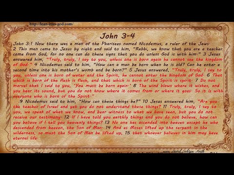 John 3-4