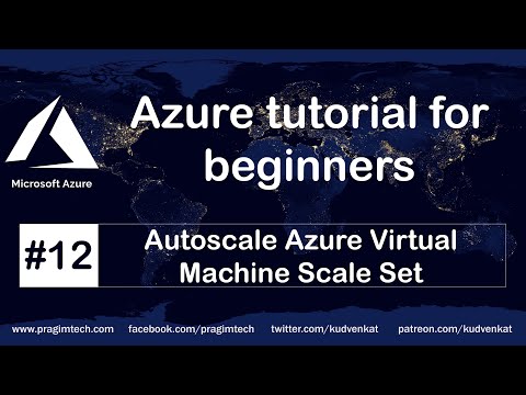 Autoscale azure virtual machine scale set