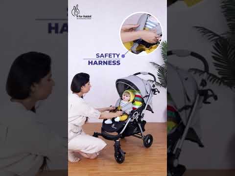 R for Rabbit Chocolate Ride Baby Stroller - Reversable Handle, Multiple Recline Positions