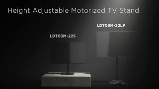 Height Adjustable Motorized TV Stands LDT03M-22 Series