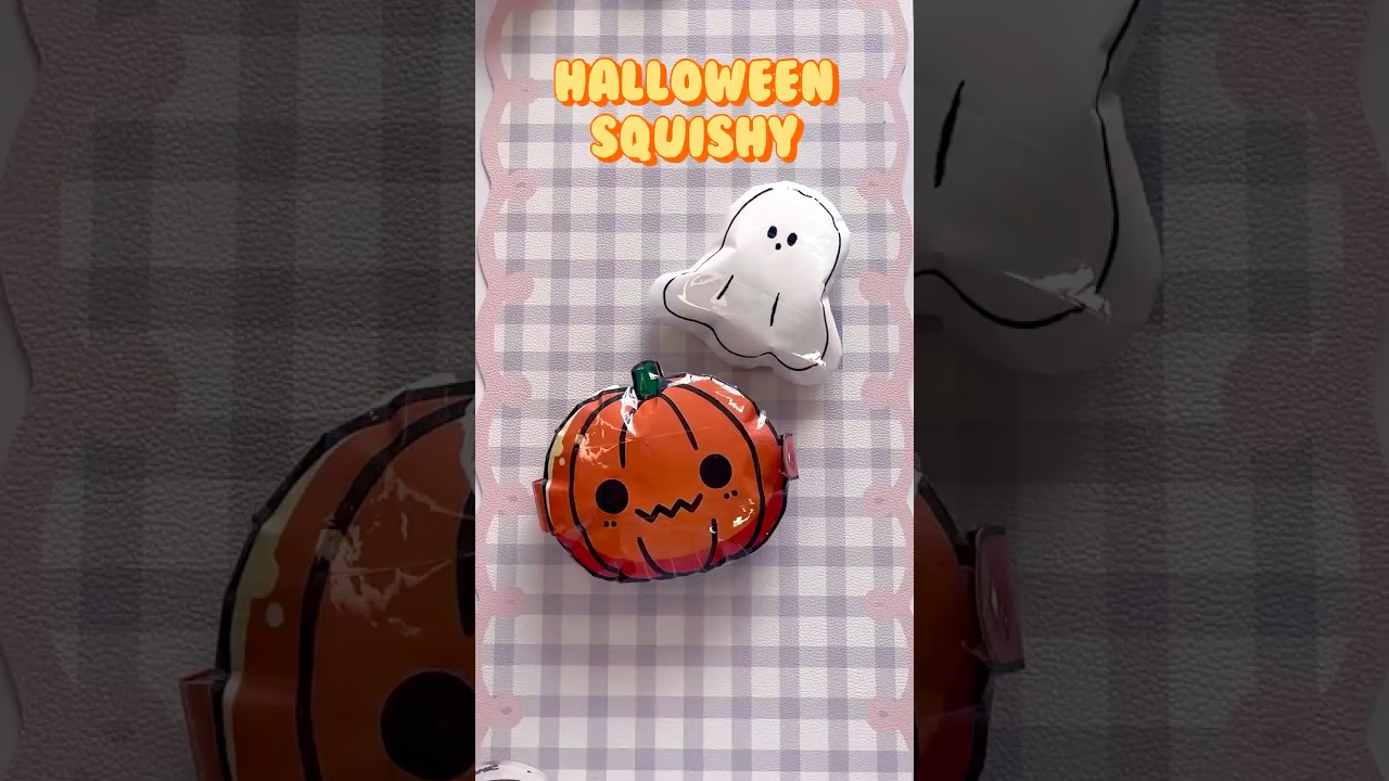 Easy Halloween Squishy 🎃 Let's make it together! 👻 #papercraft #halloween #papersquishy #할로윈