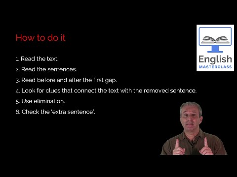 Cambridge B2 First (FCE) Exam Reading and Use of English Part 6