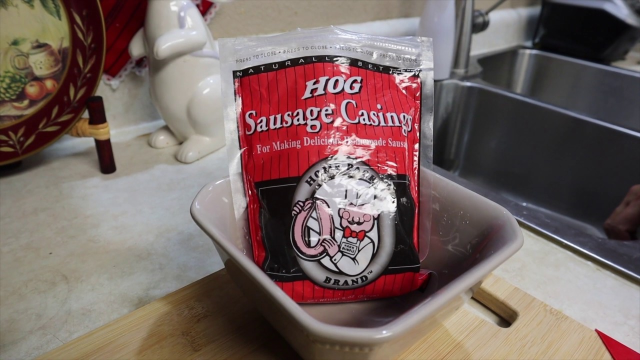 Tripa para meter la carne de las Longanizas o Chorizos .(Hog Sausage Casings)