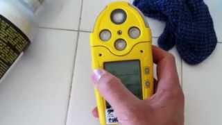 Gas Alert Micro 5 PID, Bump Test and Demonstration