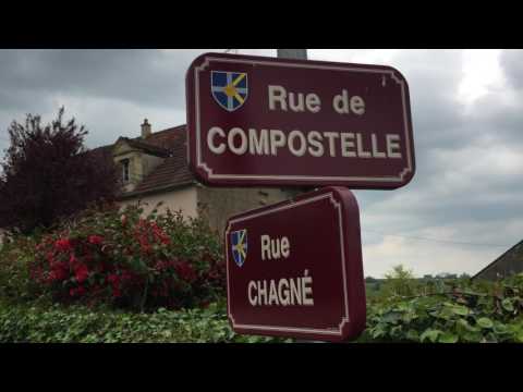 Mein Jakobsweg  2017 - Tag 2  Vezelay - Le Chemin