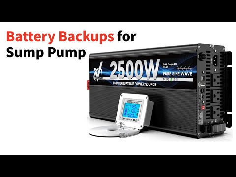 3 Best Battery Backups for Sump Pump
