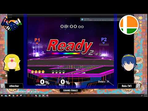 SSB India Melee Netplay July - GRAND FINALS - Balu (Marth) vs xthechar (Zelda)