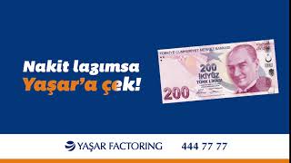 Nakit lazımsa Yaşar'a çek!