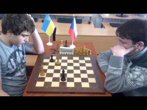 End of the game 11 round Mirzoev Emil 2395   GM Kislinsky Alexey CZE 2468