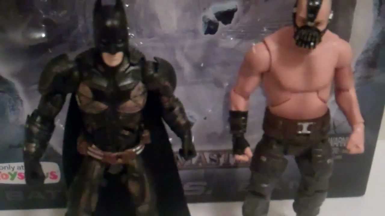 Dark Knight Rises Movie Masters Batman Vs Bane Toysrus Exclusive Toy Review