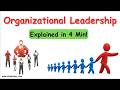 Organizational Leadership Organizational Leadership Style
