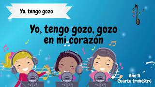 Coro: Yo tengo gozo