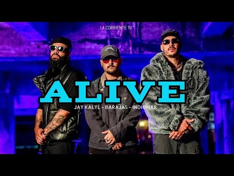 Jay Kalyl ❌ Indiomar ❌ Barajas - ALIVE / VIDEO LETRA / Reggaeton Cristiano 2024 Estreno