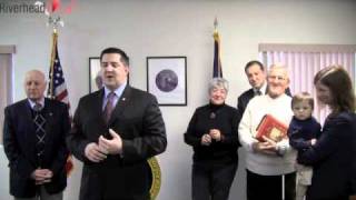 preview picture of video 'Assemblyman Dan Losquadro takes the oath of office'