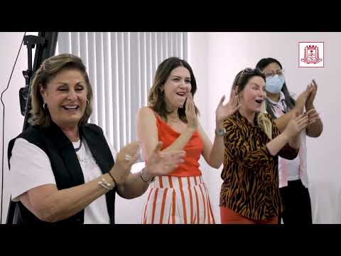 Lucimar Campos visita centro de idosos Vovô Zeid