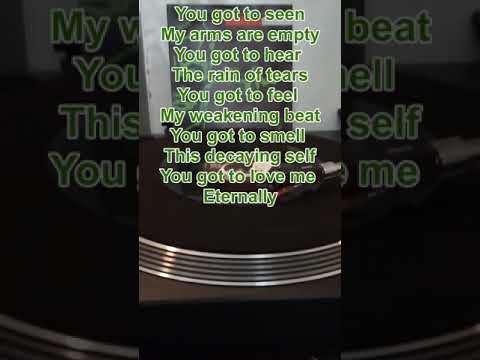 OBSCURE BY DEGREES - I'm Dying (1981 - 7'' Vinyl) Lyric Video