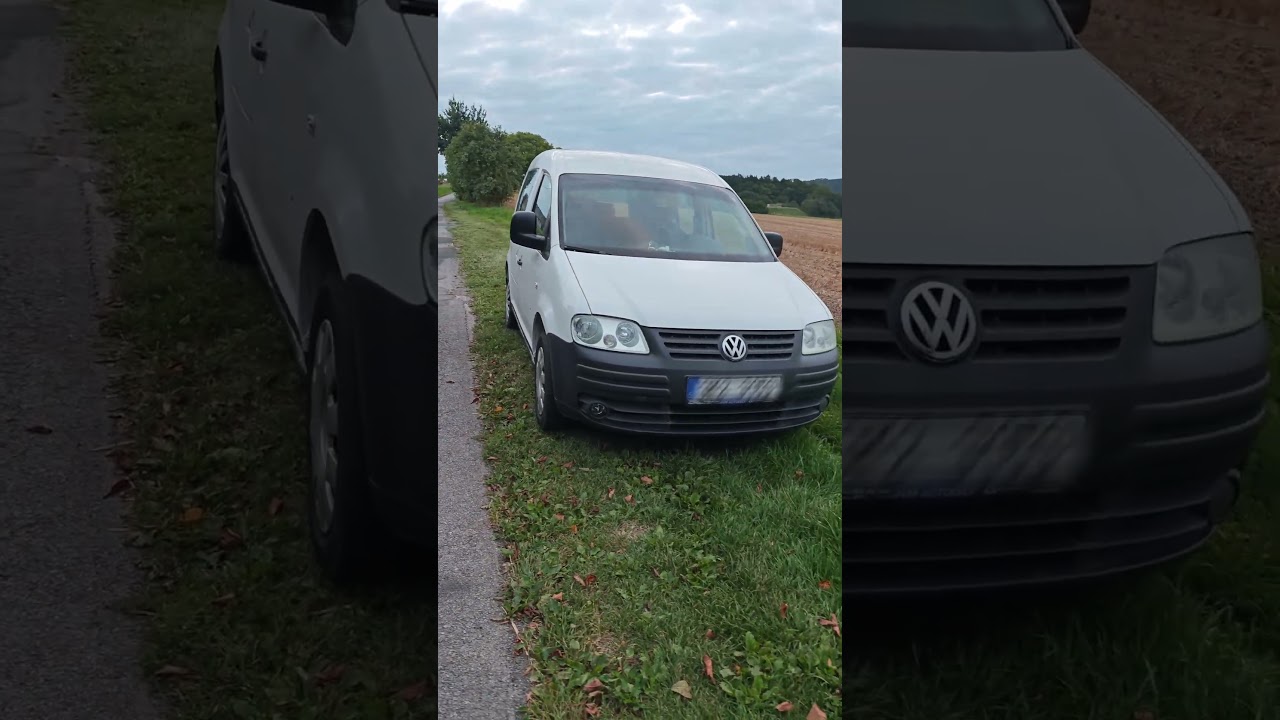 Volkswagen Caddy MK3 - Fresh Paint Job Reveal #vwcaddy #paintingcar