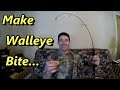 Walleye Ice Fishing Secrets – Do This Trick When Walleyes Wont Bite…