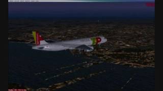 preview picture of video 'FSX landing LPPT TAP'